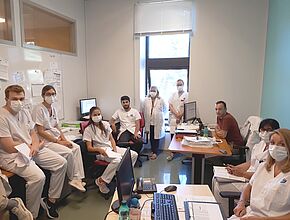 Médecine vasculaire - CHU de Montpellier - Debrief du service d'hospitalisations 24h/24 - Agrandir l'image (fenêtre modale)