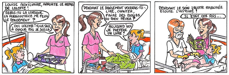 L'auxiliaire de puériculture - Agrandir l'image (fenêtre modale)