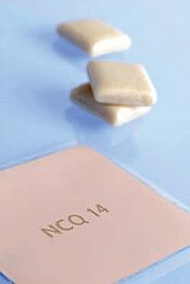 Substitut nicotique : chewing-gum à la nicotine